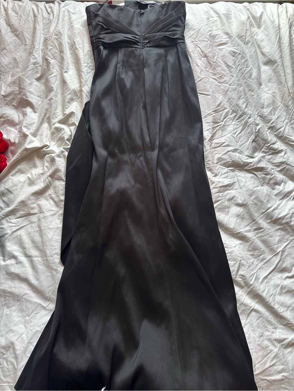 Donna Karan New York Strapless Draped Evening Gown Black Size US 10 NWT - Picture 14 of 14